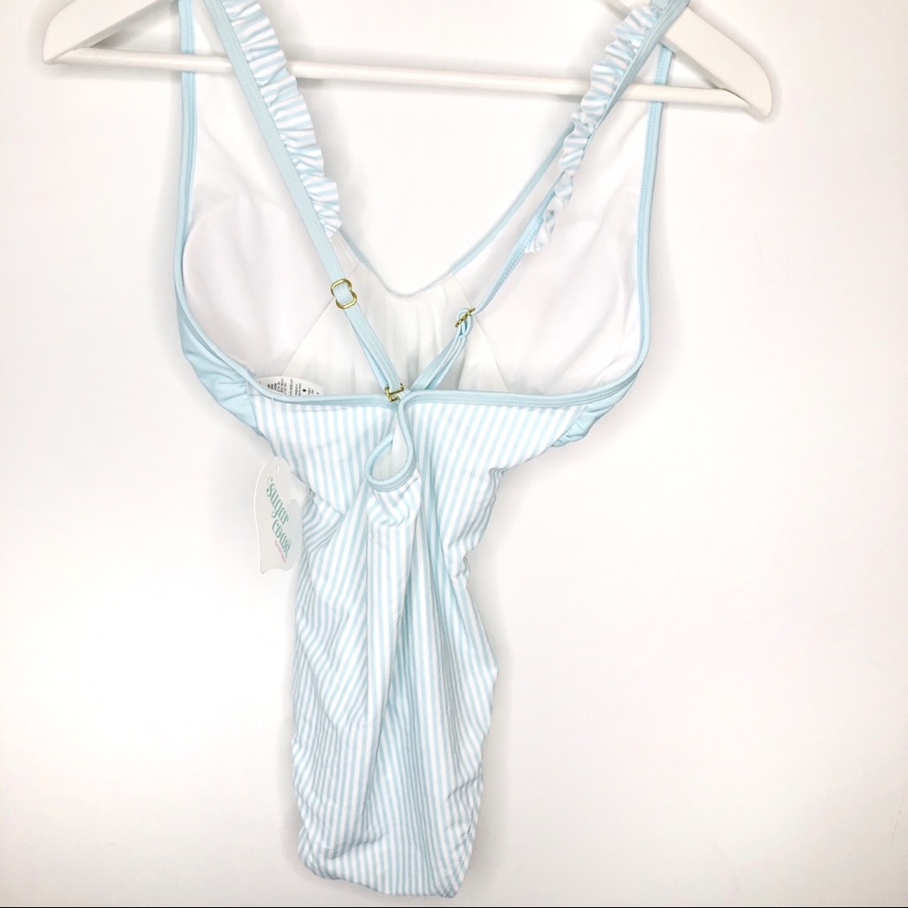 NWT Lolli Swim Ruffle One Piece Swimsuit - Picture 3 of 5